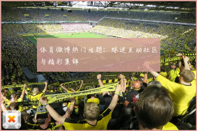 体育微博热门话题:球迷互动社区与精彩集锦